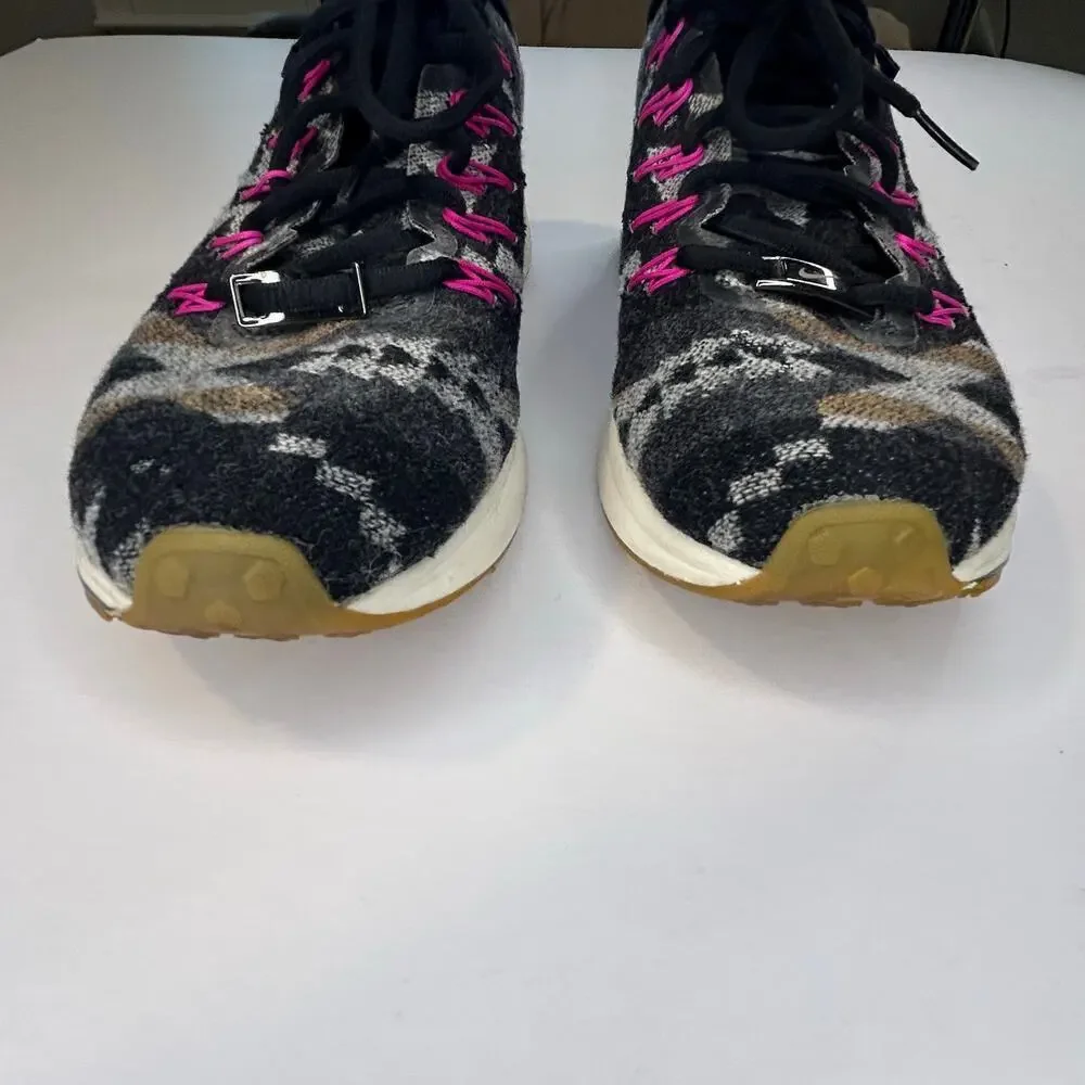Nike women's NikeID Zoom Pegasus 33 collab pendleton aztec pattern detail size 8